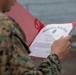 Marine receives CERTCOM