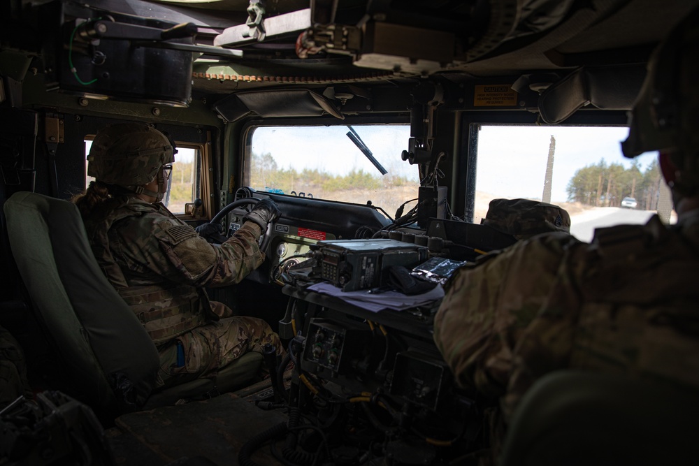 Force Protection Drill at Camp Herkus