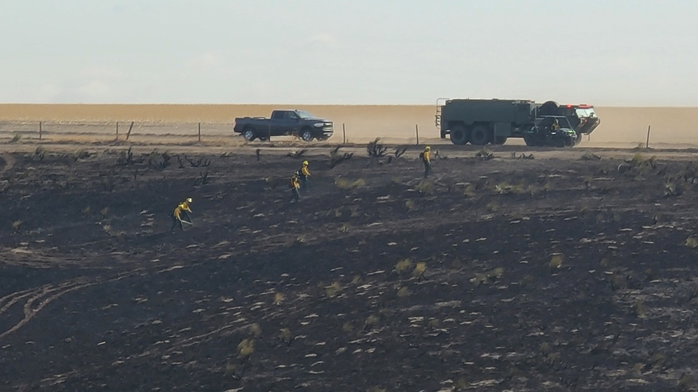 Nebraska National Guard wildfire fight