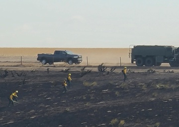 Nebraska National Guard wildfire fight