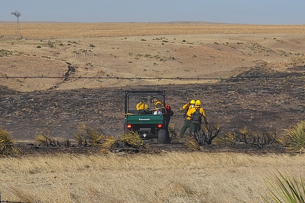 Nebraska National Guard wildfire fight