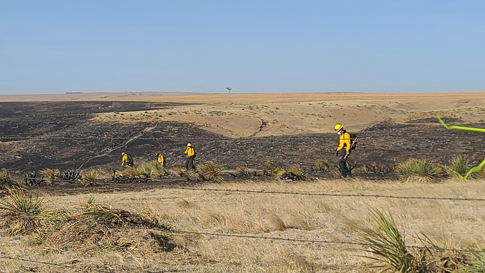 Nebraska National Guard wildfire fight