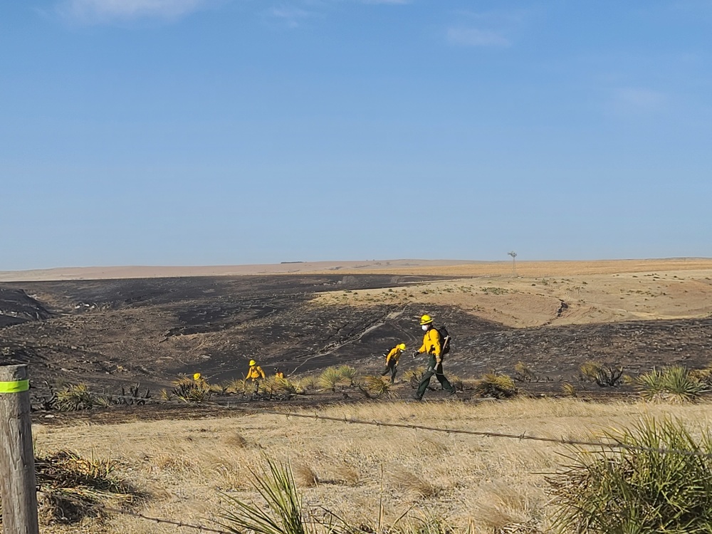 Nebraska National Guard wildfire fight