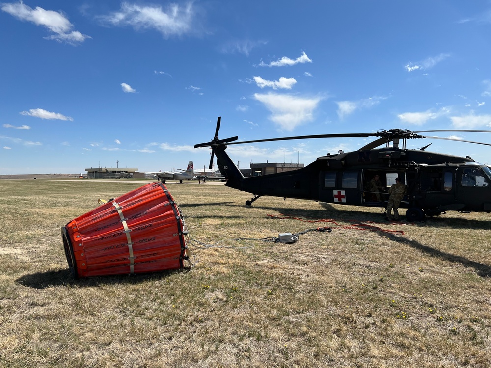 Nebraska National Guard wildfire fight