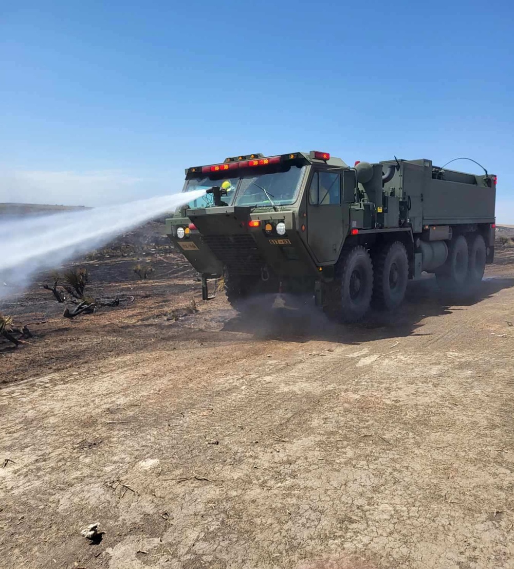 Nebraska National Guard wildfire fight