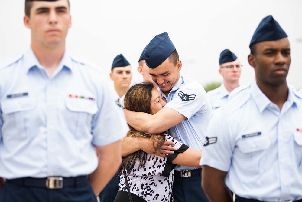 331 Training Squadron Basic Military Training Graduation