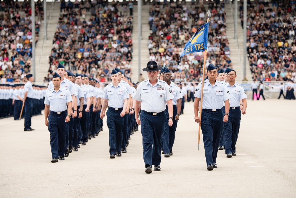 331 Training Squadron Basic Military Training Graduation