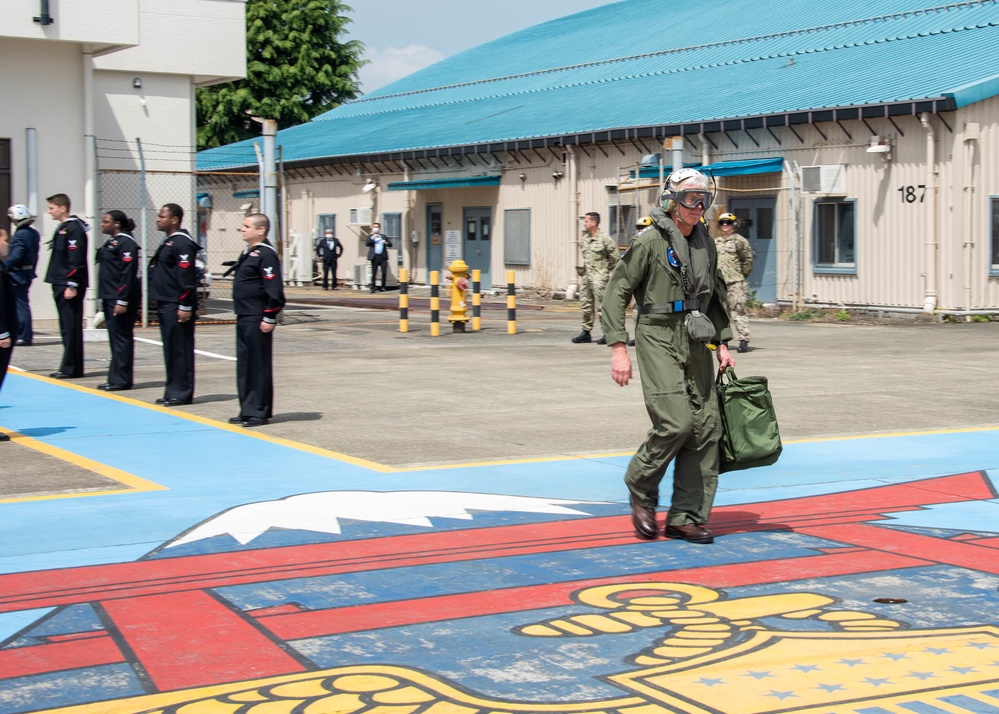 U.S. ambassador to Japan USS Abraham Lincoln (CVN-72) official visit