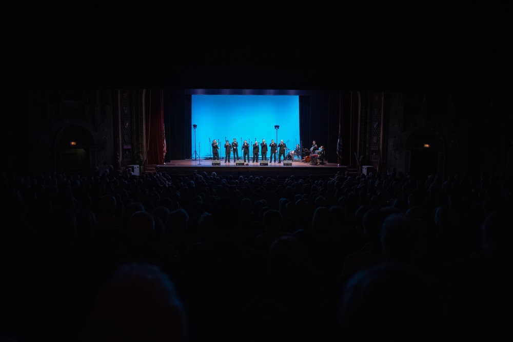 Navy Band visits Marion, Ohio