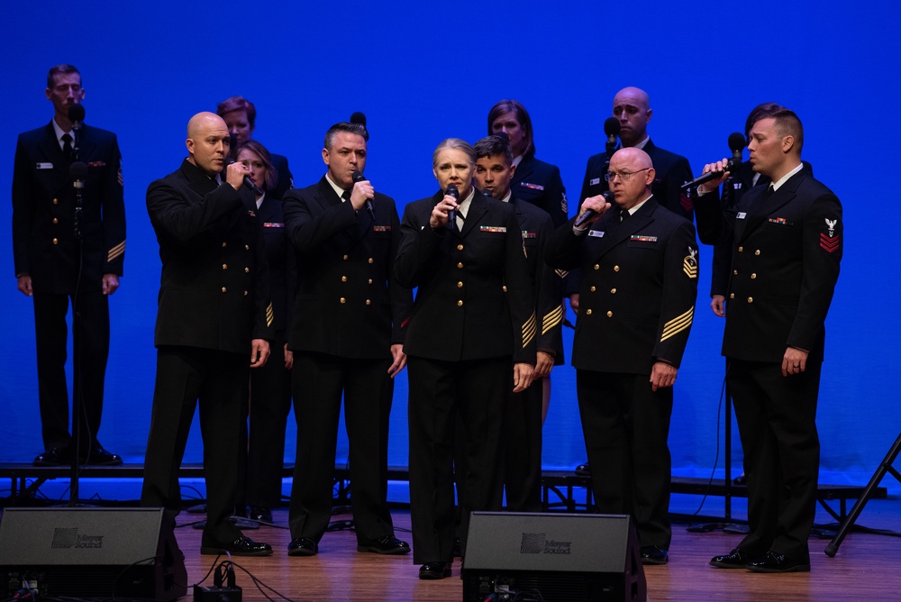 Navy Band visits Marion, Ohio