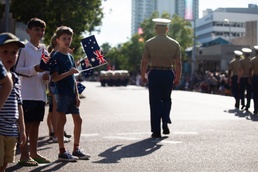MRF-D 22 Participates in Anzac Day Ceremonies