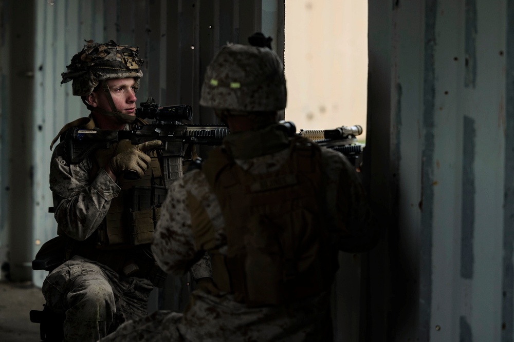 Exercise Garnet Rattler: Marines Conduct Urban Assault at Saylor Creek Range