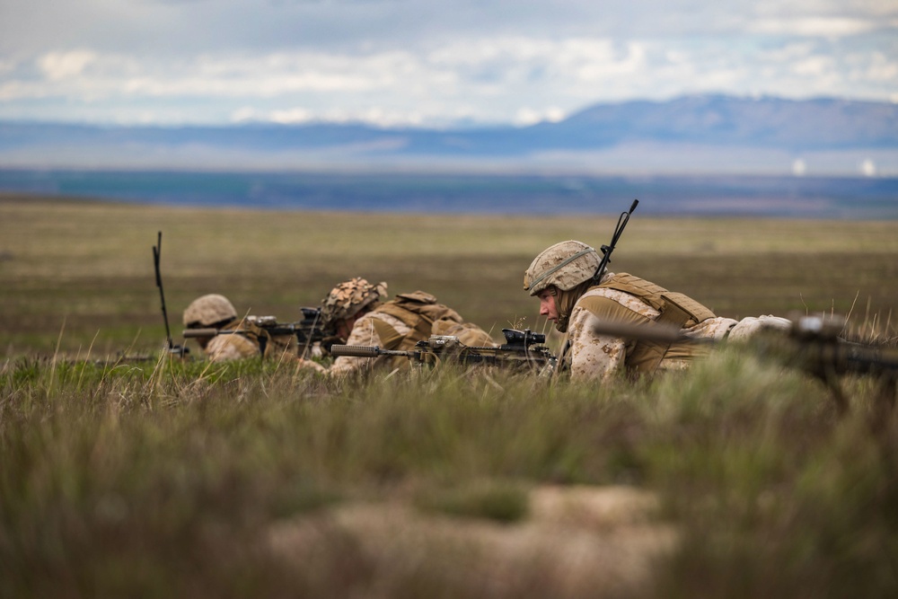 Exercise Garnet Rattler: Marines Conduct Urban Assault at Saylor Creek Range