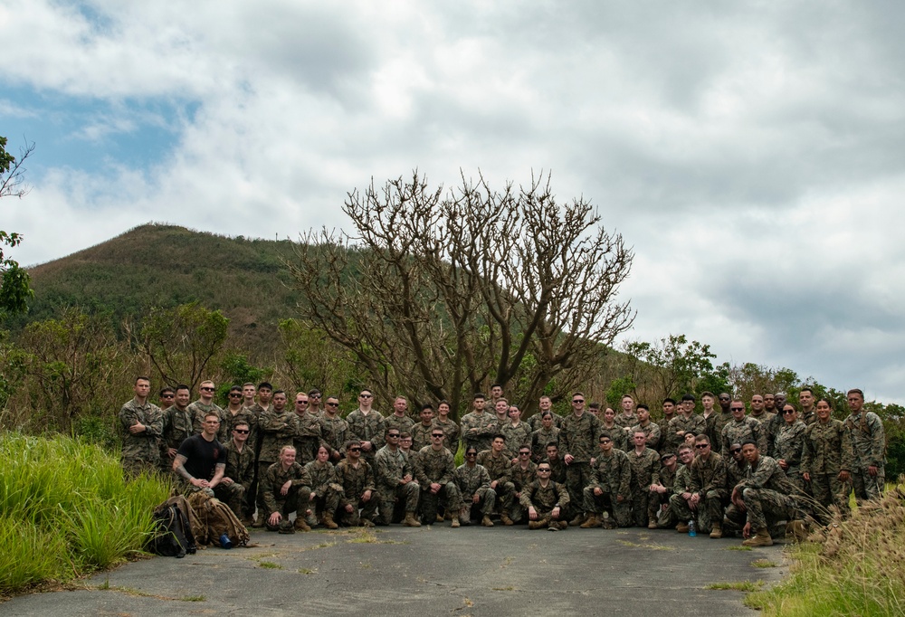 Marines Graduate MCMAP at Iwo Jima