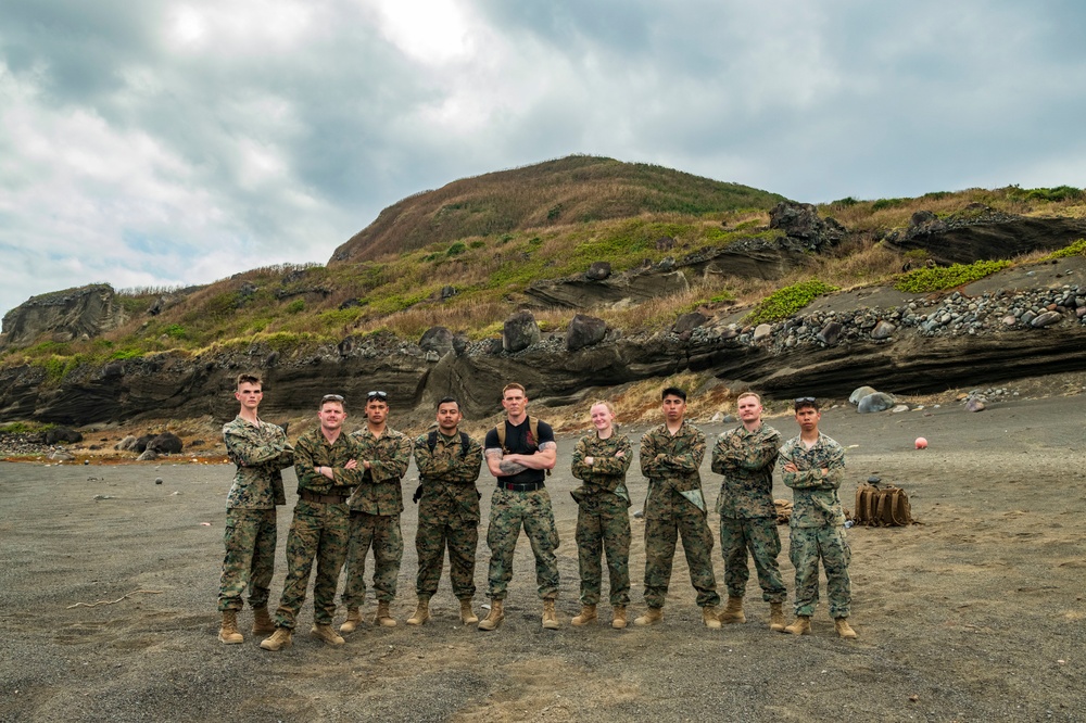 Marines Graduate MCMAP at Iwo Jima