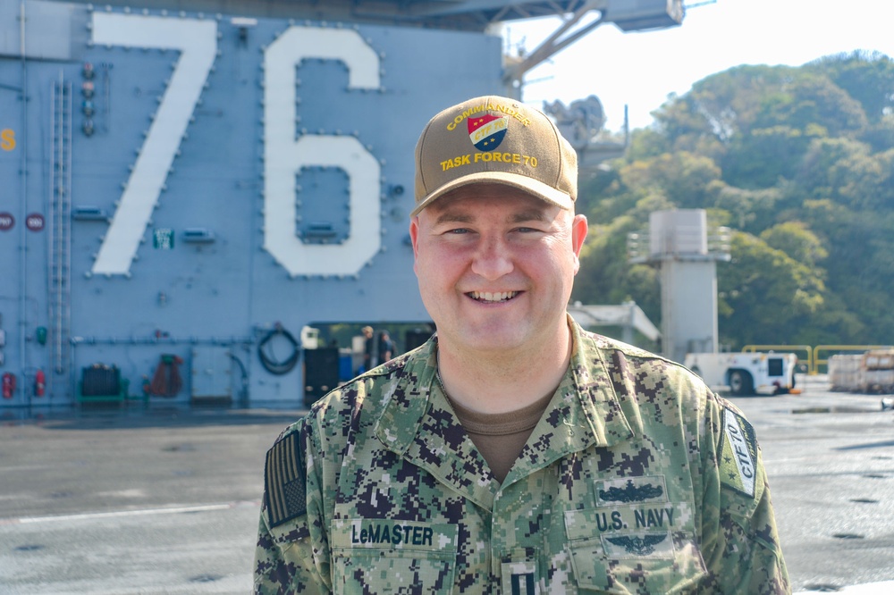 Athens County, Ohio native completes tour of service with Commander, Task Force 70