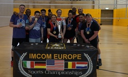 Bavaria’s 589th BSB triumphs over SETAF-AF to win 2022 IMCOM-E Unit Level Volleyball Tournament