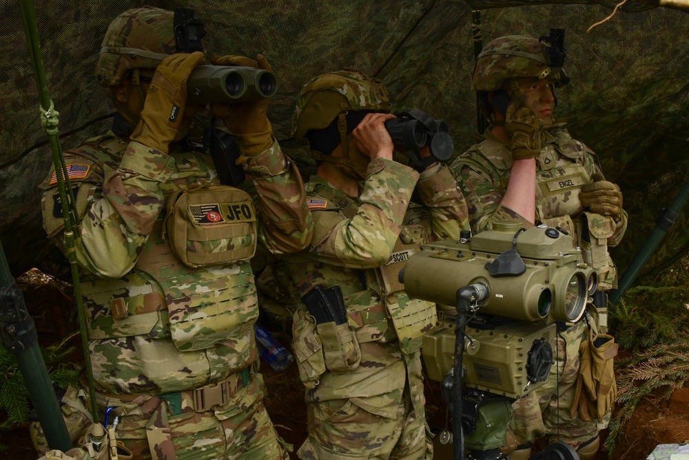 2nd Cavalry Regiment Conducts Fire Support Certification