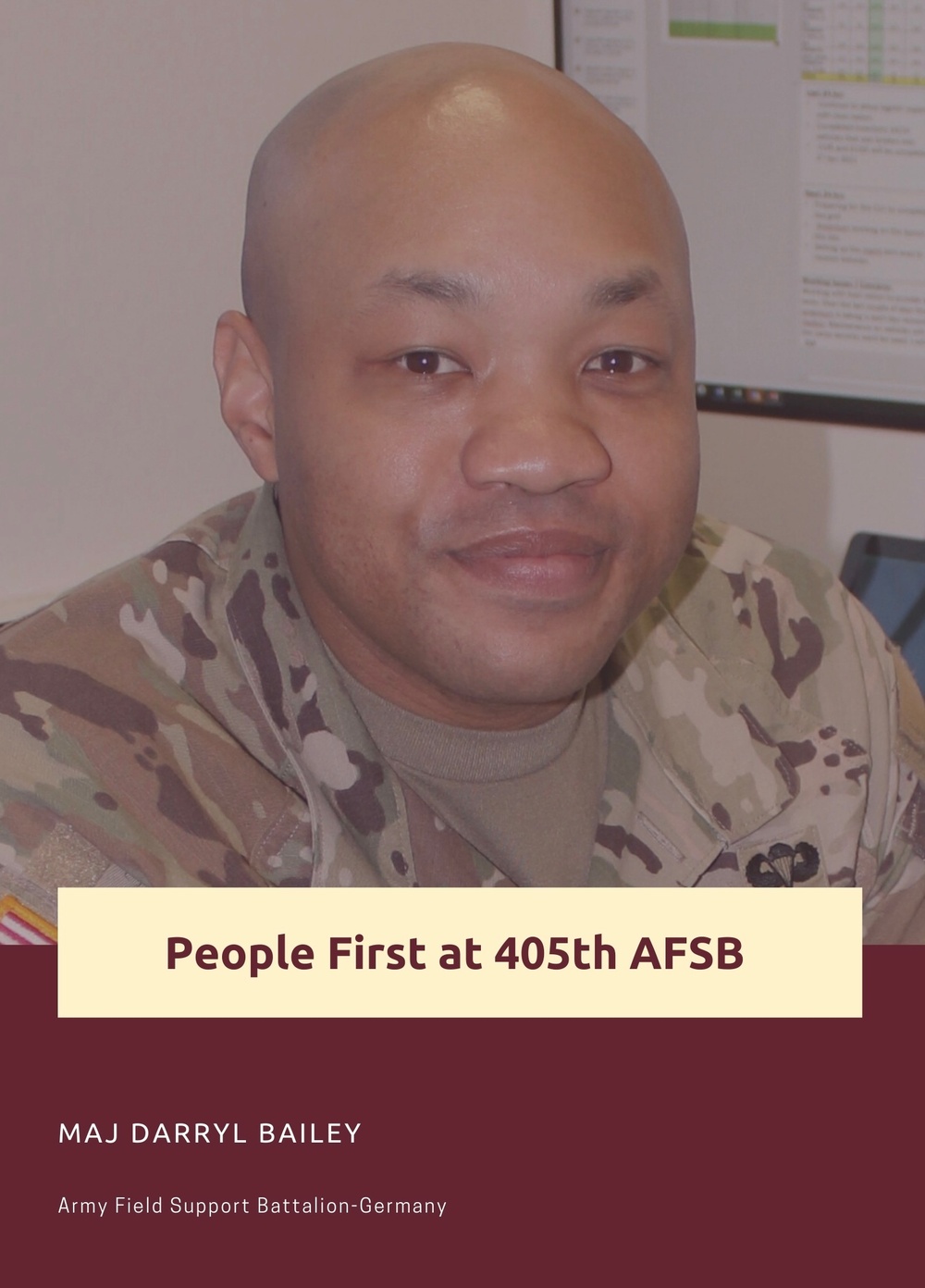 AFSBn-Germany support ops officer: my battalion first to be multifunctional, regionally aligned