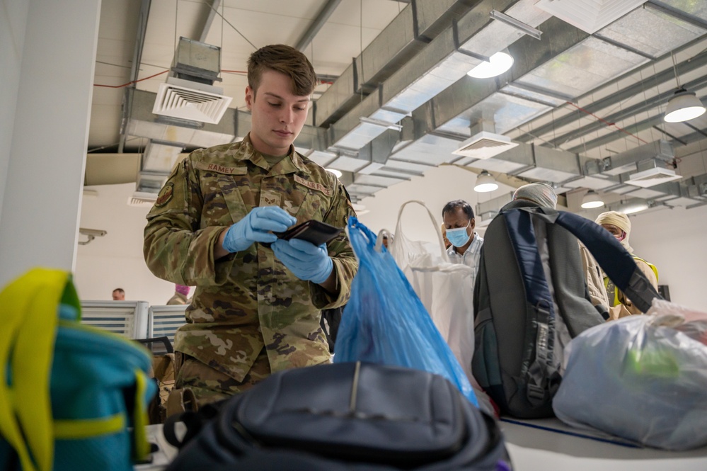 Ali Al Salem Air Base’s first line of defense: 386th ESFS entry controllers