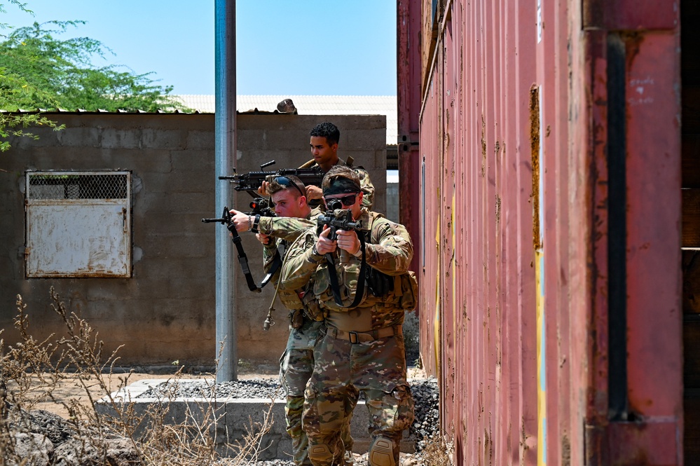 Task Force Red Dragon Trains with the French Foreign Legion