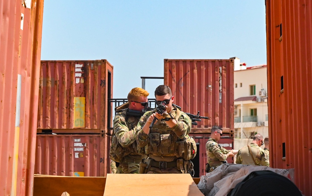 Task Force Red Dragon Trains with the French Foreign Legion