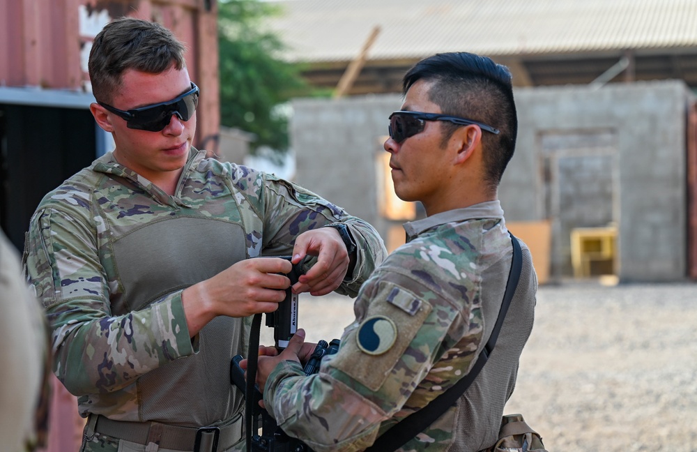 Task Force Red Dragon Trains with the French Foreign Legion