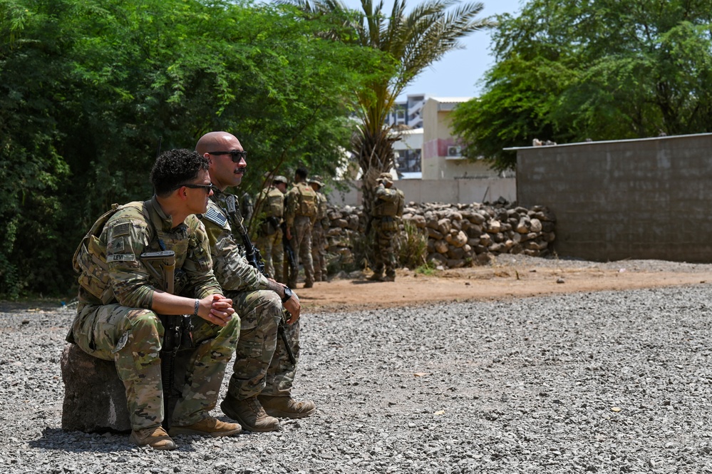 Task Force Red Dragon Trains with the French Foreign Legion