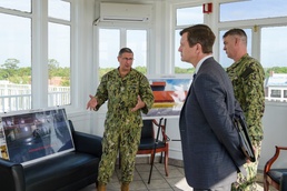Navy’s Senior Language Authority Visits CIWT