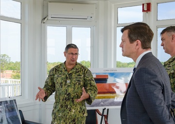 Navy’s Senior Language Authority Visits CIWT
