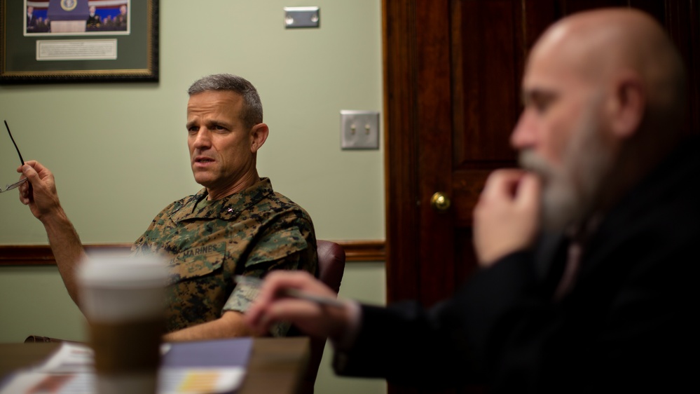 Staff Delegate visits Camp Lejeune