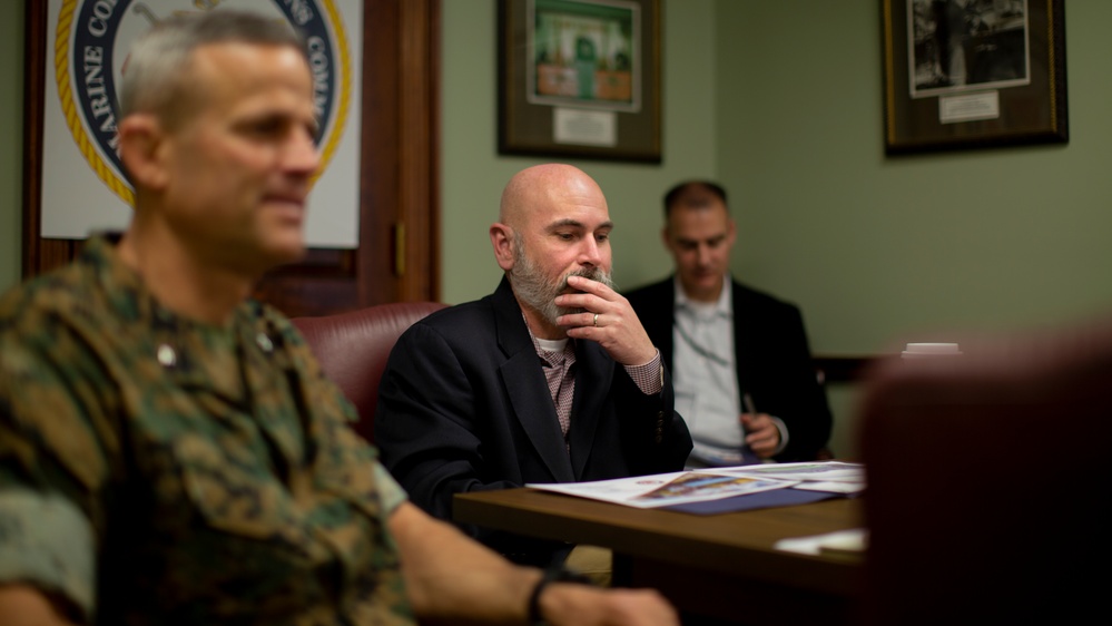 Staff Delegate visits Camp Lejeune