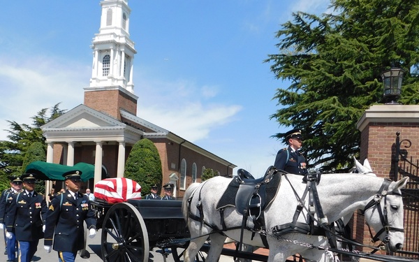 Missing Korean War Hero buried at Arlington