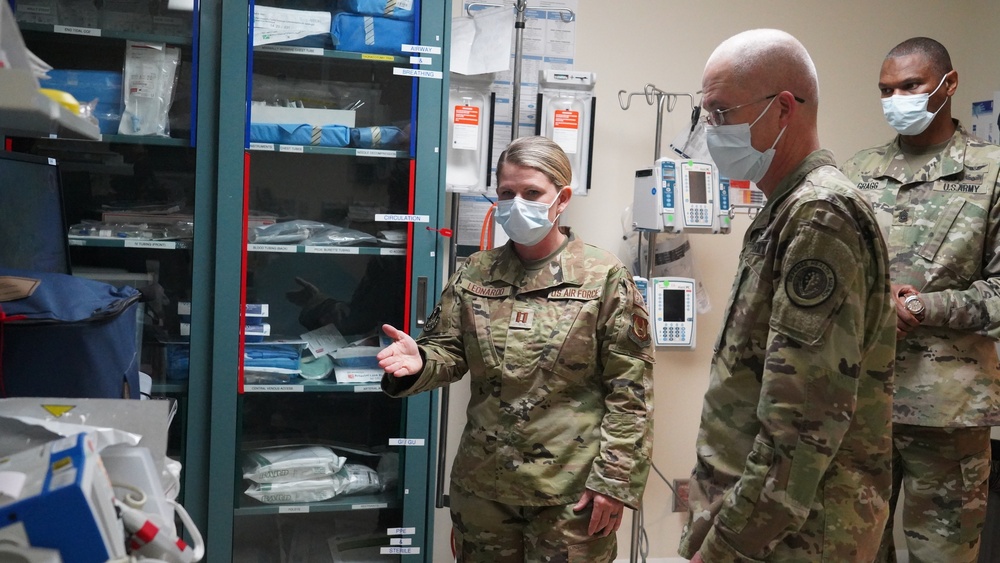 Defense Healthy Agency Director visits 88th MDG