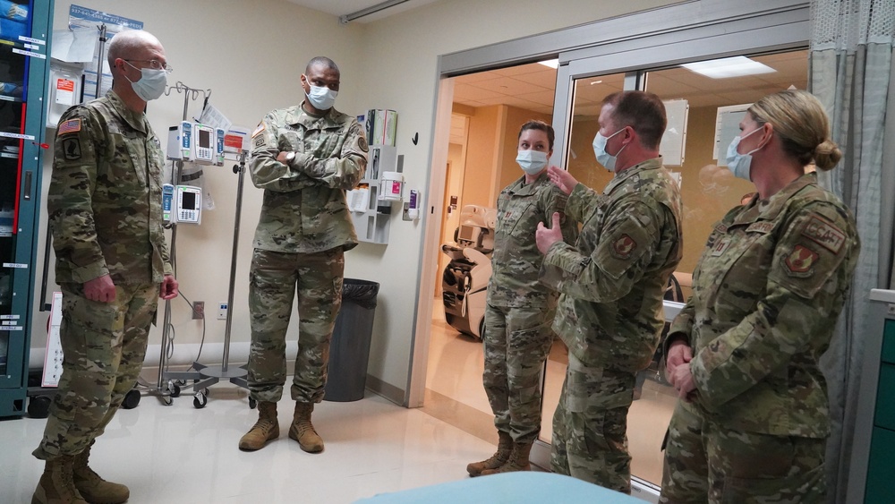 Defense Healthy Agency Director visits 88th MDG