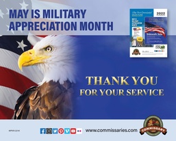 DeCA’s April 25 – May 8 Sales Flyer includes savings related to Military Appreciation Month Sidewalk Sales, Cinco de Mayo, Mother’s Day and more