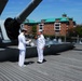 Naval Museum hosts a reenlistment ceremony