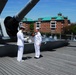 Naval Museum hosts a reenlistment ceremony