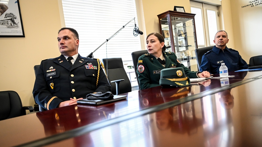 General Eduardo Enrique Zapateiro Altamiranda visits the IADC, Speaks to Students