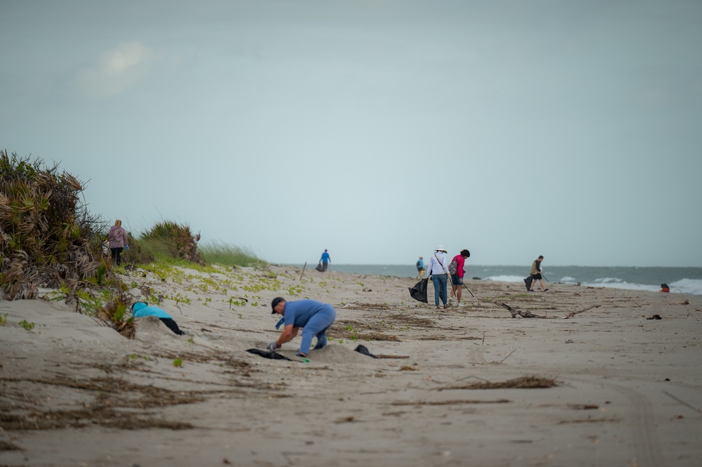 Cape Canaveral Space Force Station Beach Clean-up