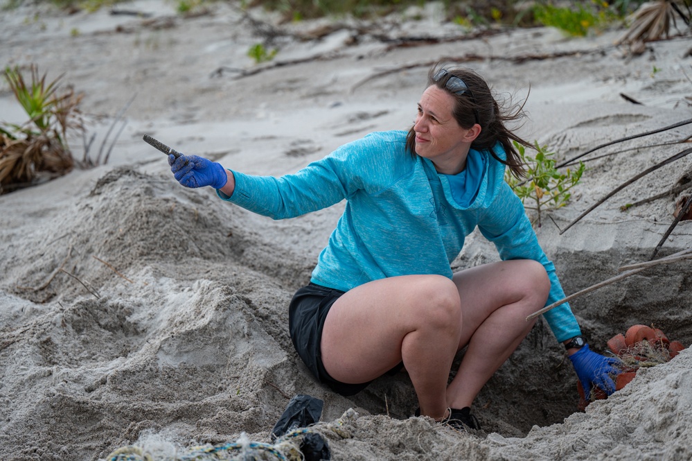 Cape Canaveral Space Force Station Beach Clean-up