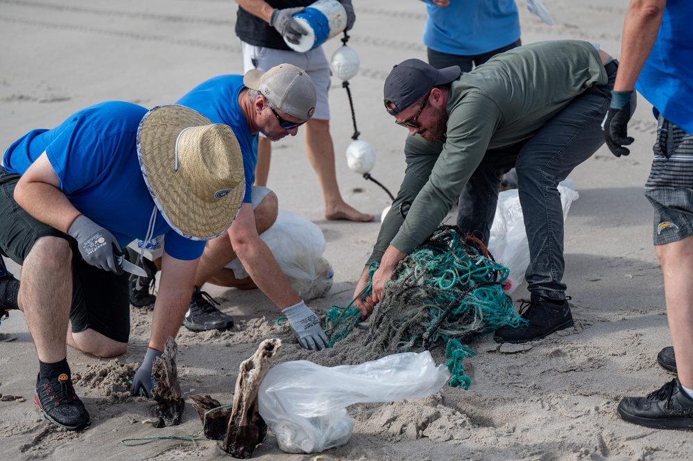 Cape Canaveral Space Force Station Beach Clean-up