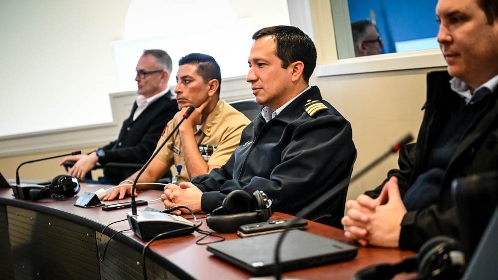 General Eduardo Enrique Zapateiro Altamiranda visits the IADC, Speaks to Students