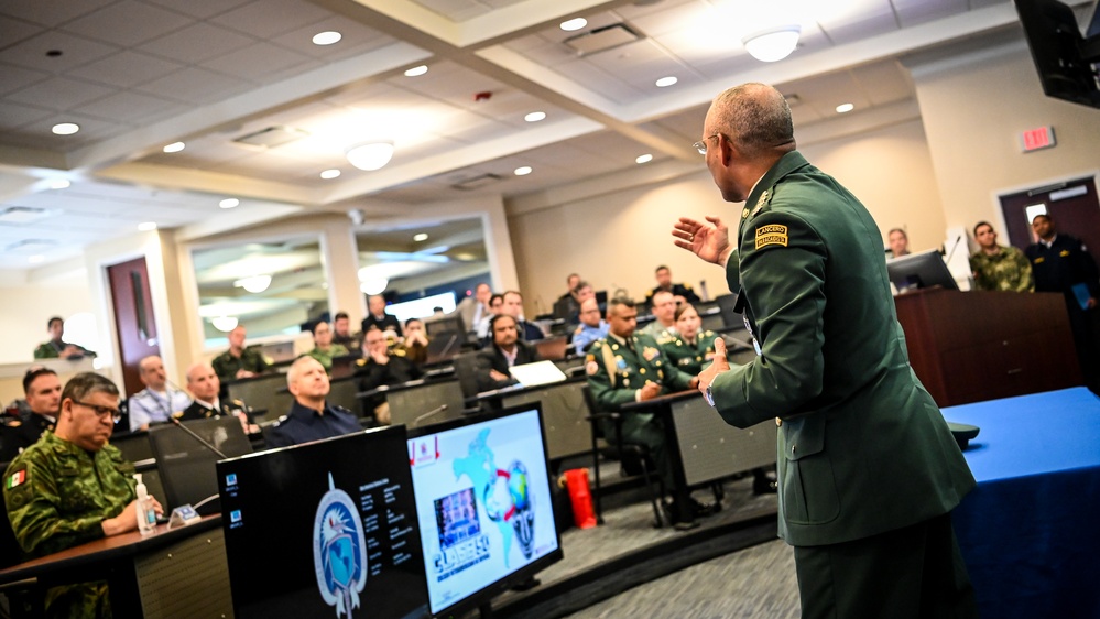 General Eduardo Enrique Zapateiro Altamiranda visits the IADC, Speaks to Students