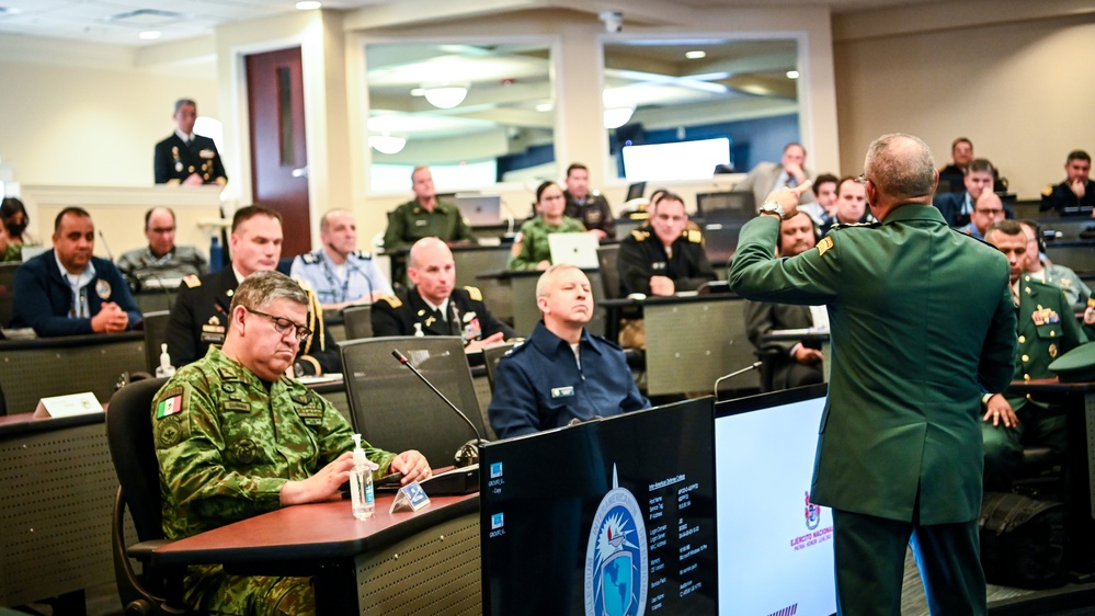 General Eduardo Enrique Zapateiro Altamiranda visits the IADC, Speaks to Students
