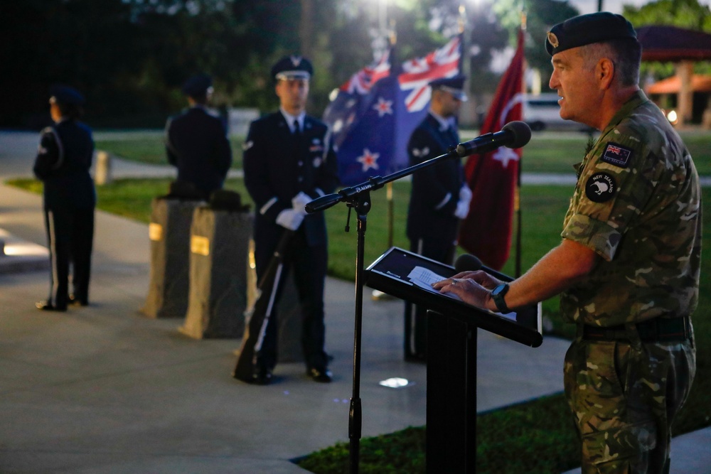 CENTCOM dawn service commemorates ANZAC Day