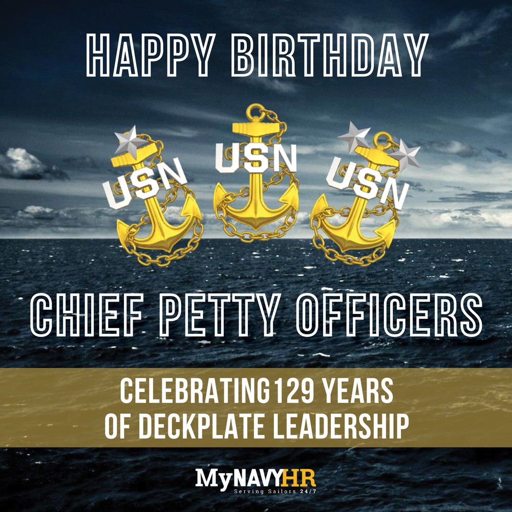 Chief Petty Officer Birthday Graphic