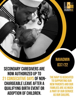 Secondary Caregiver NAVADMIN Update [Image 9 of 15]