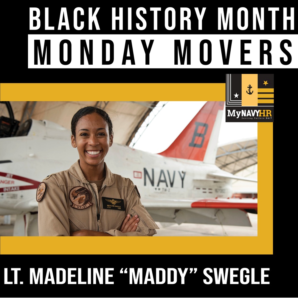 Black History Month Graphic - Lt. Madeline Swegle