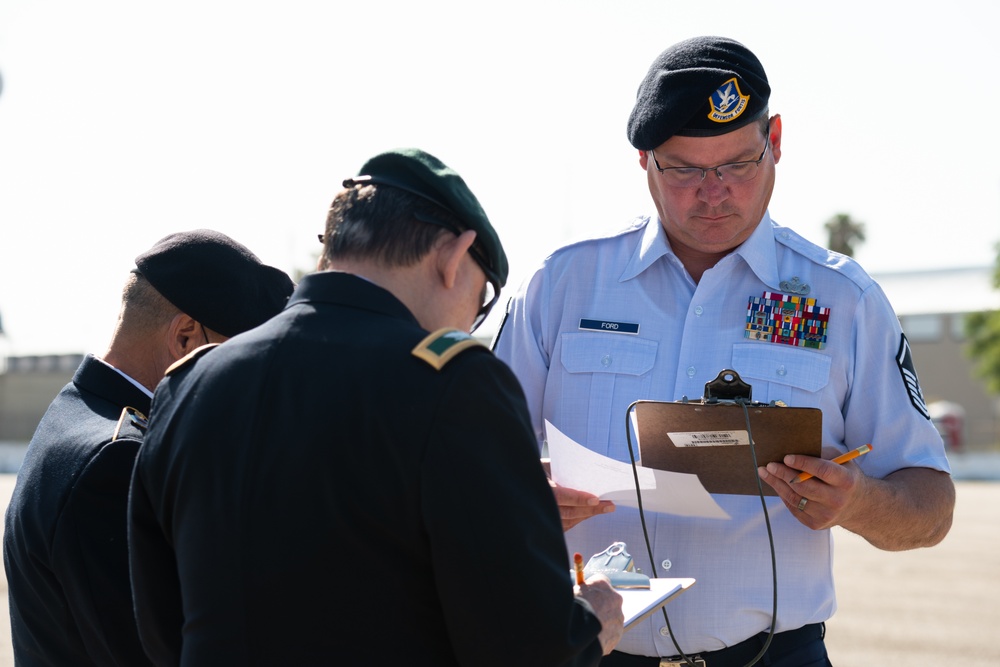 Airmen judge California Cadet Corps statewide drill competition